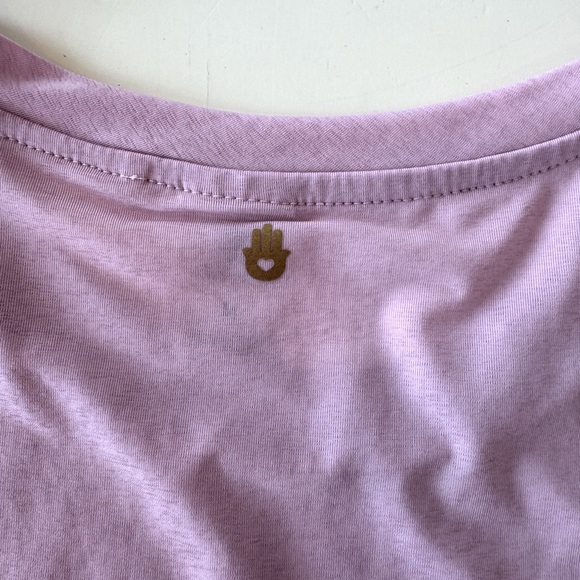 SPIRITUAL GANGSTER Happiness Active Crop Tank In Pixie Dust - Picture 13 of 13